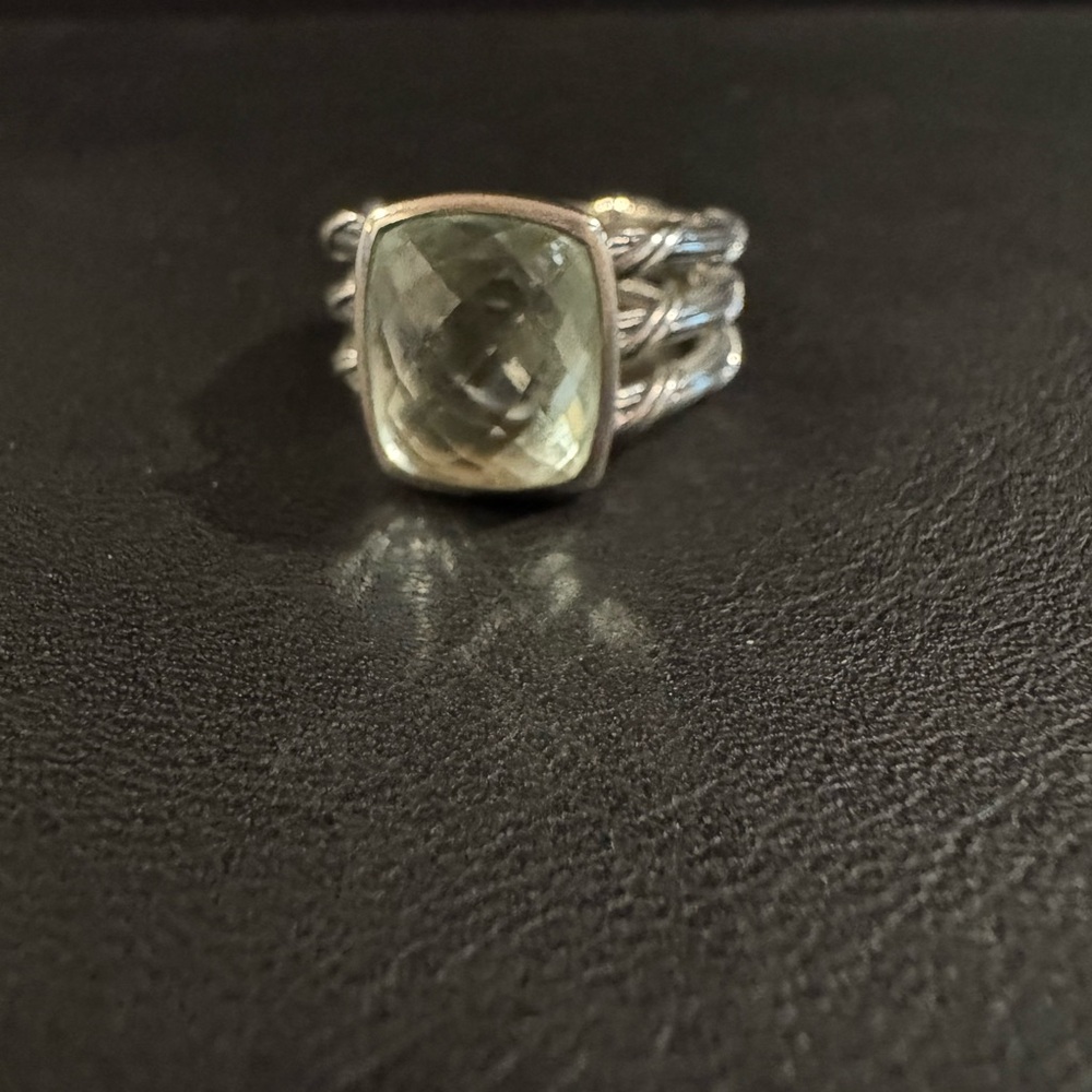 Peter Thomas Roth Sterling Silver and Prasiolite Ring - Picture 4 of 8